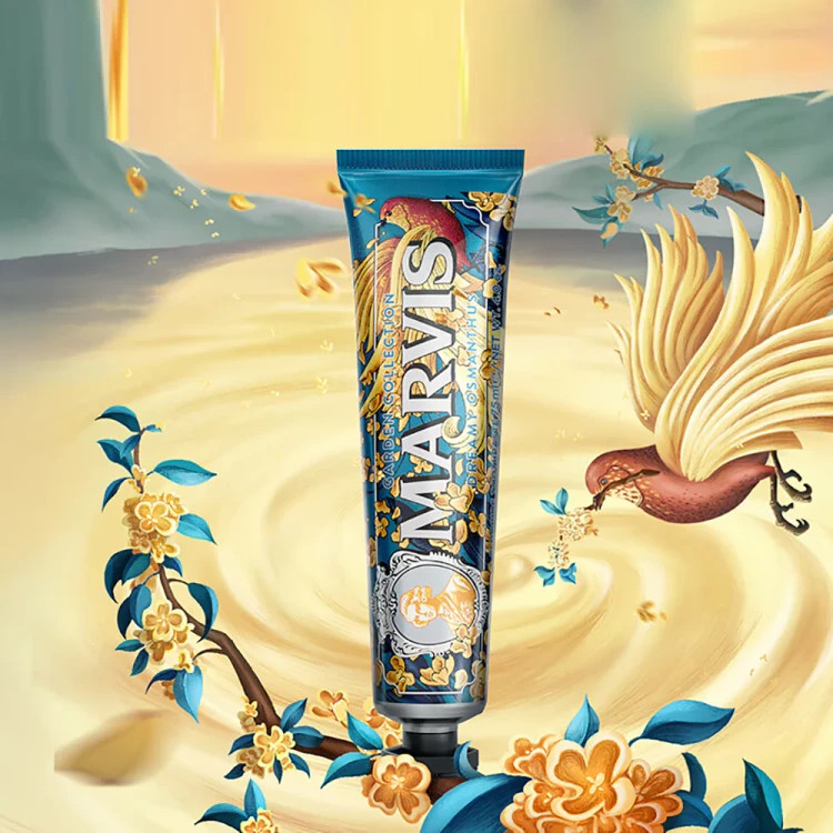 خمیر دندان مارویس MARVIS مدل DREAMY OSMANTHUS(خوشبو کننده،ضد التهاب)