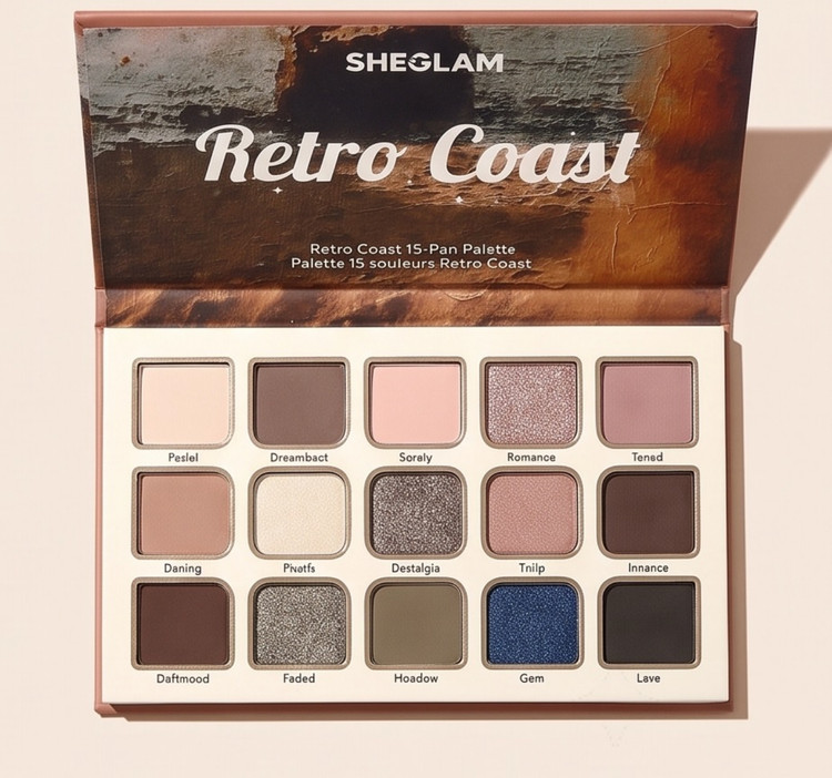 پالت سایه شیگلم مدل Retro Coast