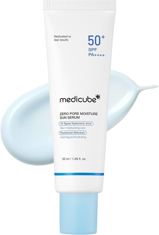 سرم ضدآفتاب کنترل کننده منافذ مدی کیوب SPF50