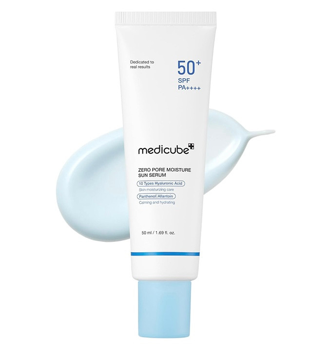 سرم ضدآفتاب کنترل کننده منافذ مدی کیوب SPF50