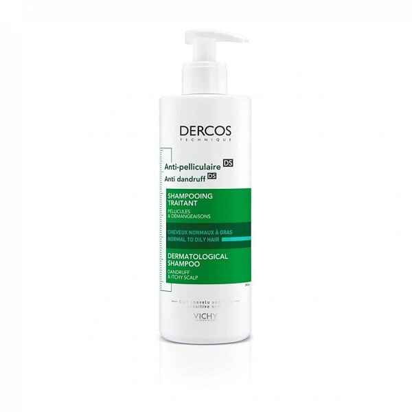 شامپو ضد کپک و ضد شوره ویشی درکوس Vichy Dercos حجم 390 میل