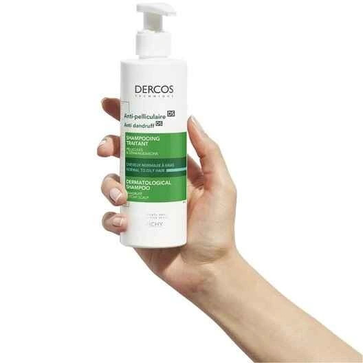 شامپو ضد کپک و ضد شوره ویشی درکوس Vichy Dercos حجم 390 میل