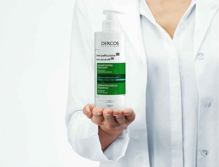 شامپو ضد کپک و ضد شوره ویشی درکوس Vichy Dercos حجم 390 میل