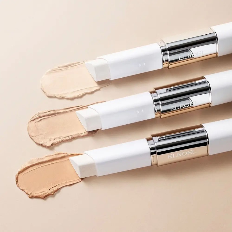 کرم پودر جادویی استیکی الروئل Elroel مدل Blanc Cover Cream Stick اورجینال