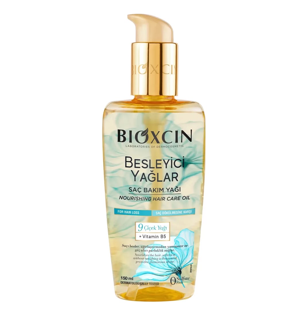 روغن مو 9 گیاه بیوکسین BIOXCIN موهای خشک و آسیب دیده حجم 150 میل
